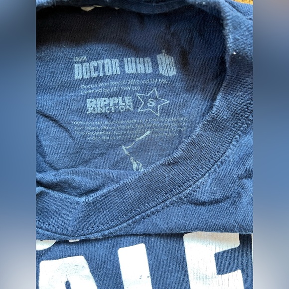 Ripple Junction Doctor Who Mens Tee size S - Picture 3 of 4
